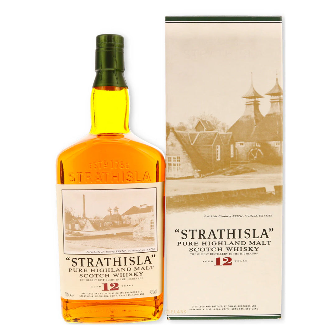 Strathisla ストラスアイラ 12年 Pure Highland Malt表記 1990年代流通品 (1000ml)