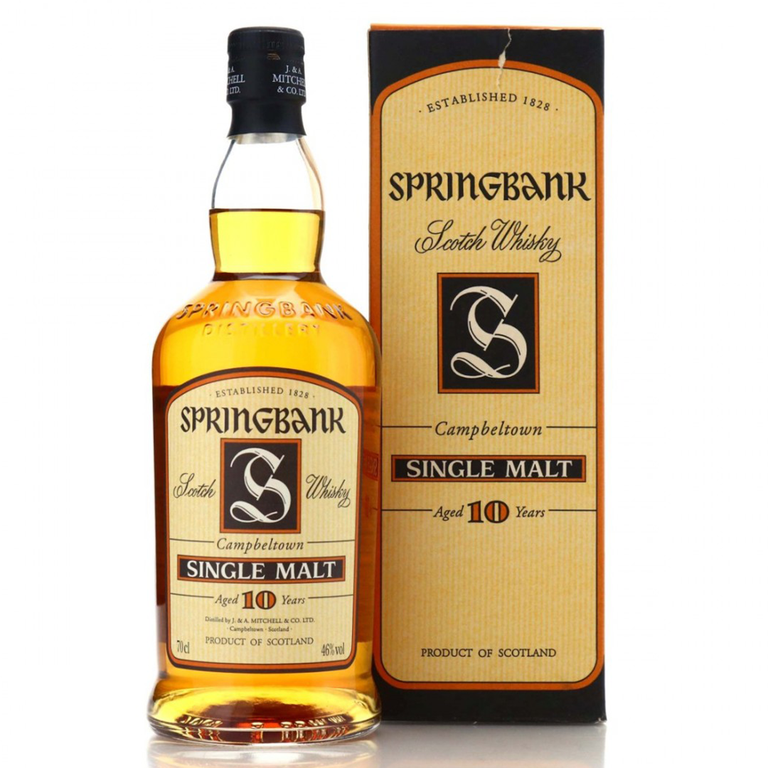 Springbank スプリングバンク 10年 1990年代後半~2000年代前半流通品 Springbank スプリングバンク 10年 1990年代後半~2000年代前半流通品