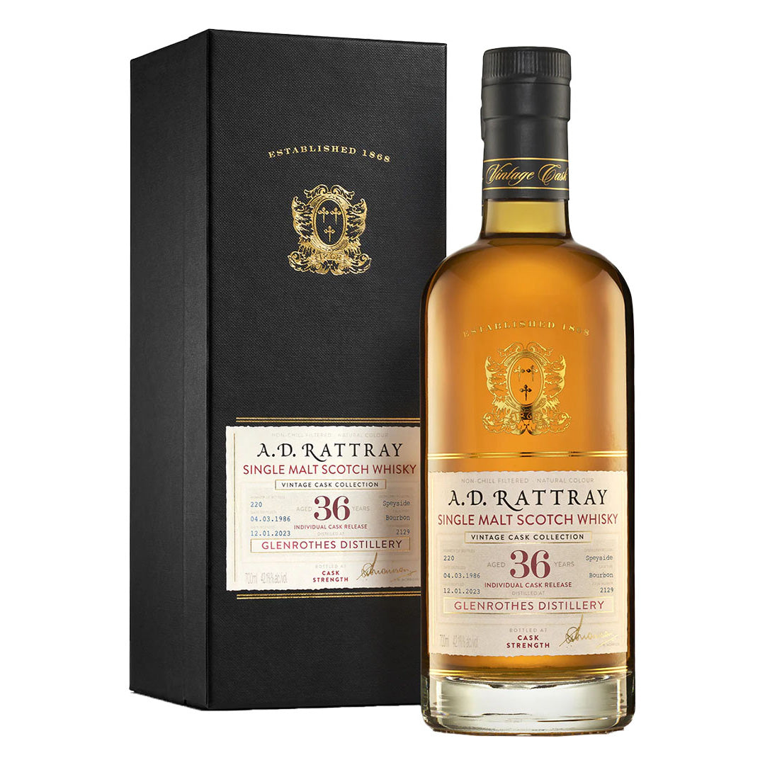 Glenrothes グレンロセス 1986 36年 #2129 ADラトレー
