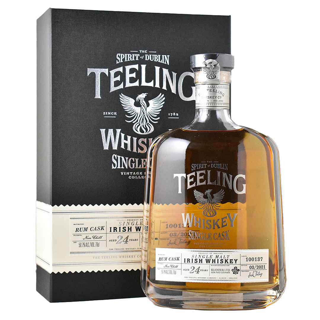 Teeling ティーリング 1996 24年 #100137 SEEK THE ULTIMATE – RUDDER Teeling ティーリング 1996 24年 #100137 SEEK THE ULTIMATE – RUDDER