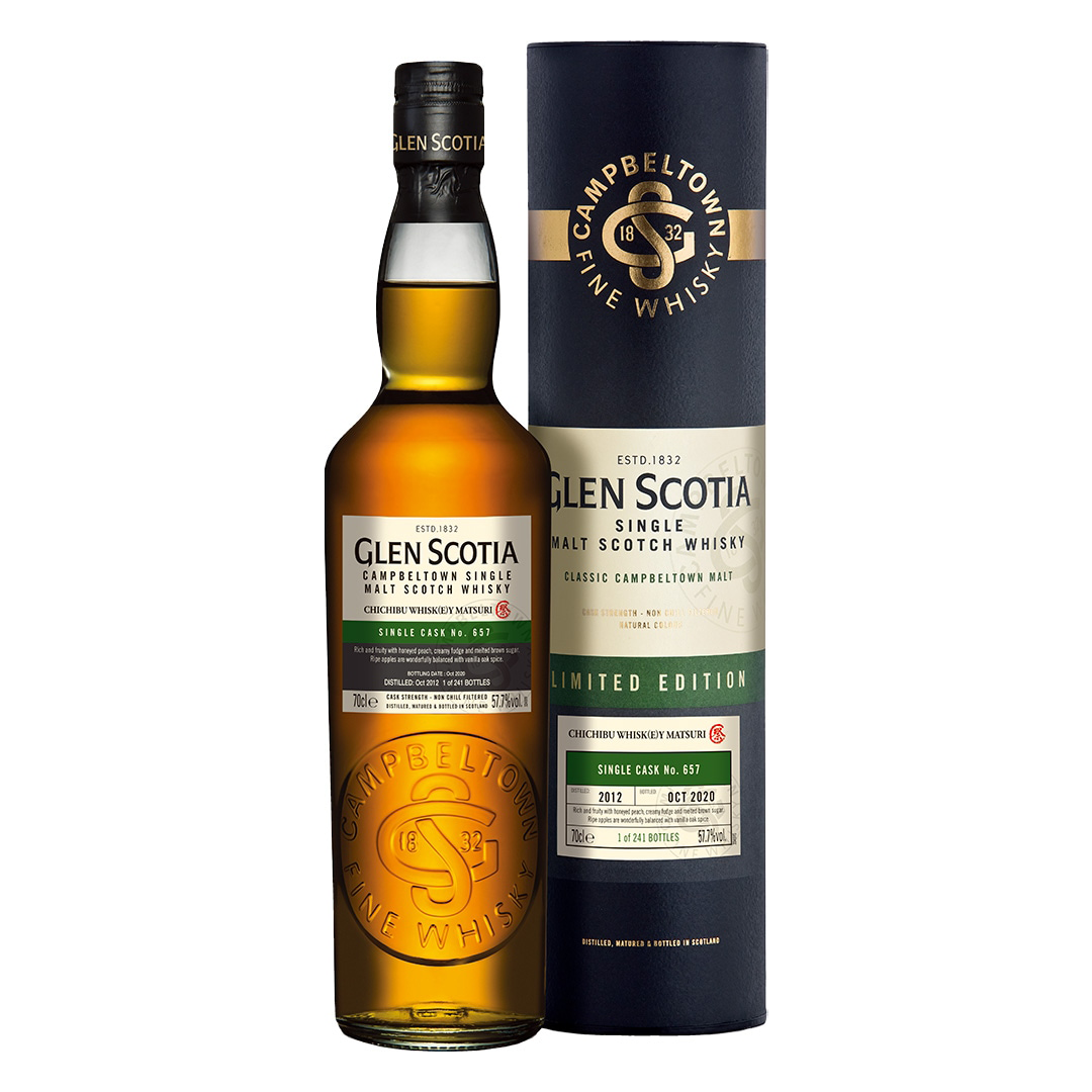 Glen Scotia グレンスコシア 2012-2020 8YO #657 秩父ウィスキー祭 Glen Scotia グレンスコシア 2012-2020 8YO #657 秩父ウィスキー祭