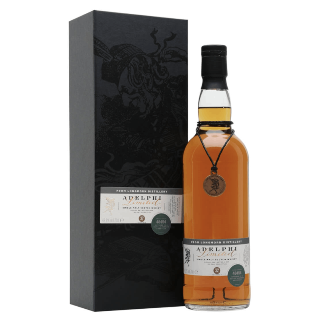 【抽選対象】 Longmorn ロングモーン 1992 32年 Adelphi