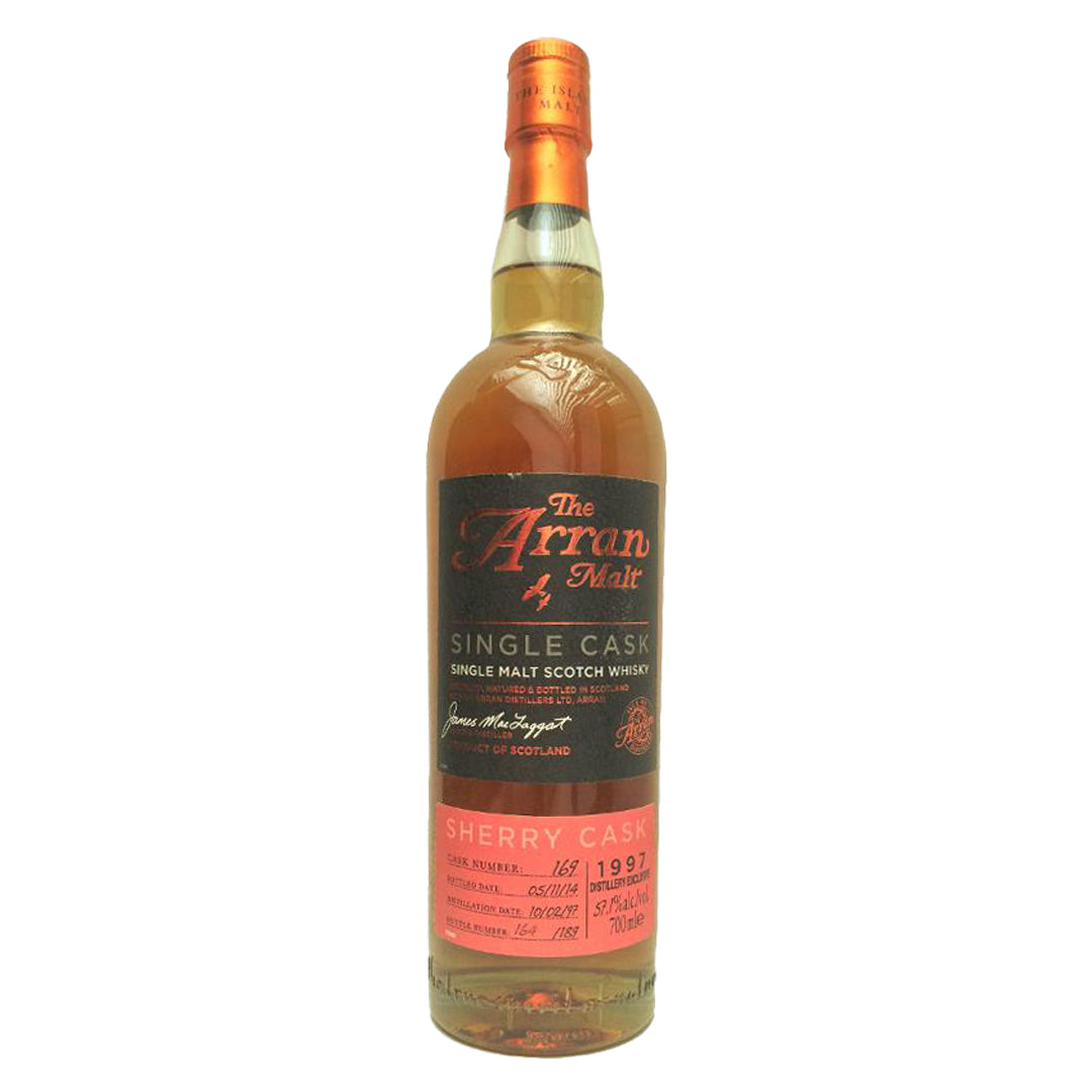 Arran アラン1997 17年 シングルカスク#169 蒸留所限定