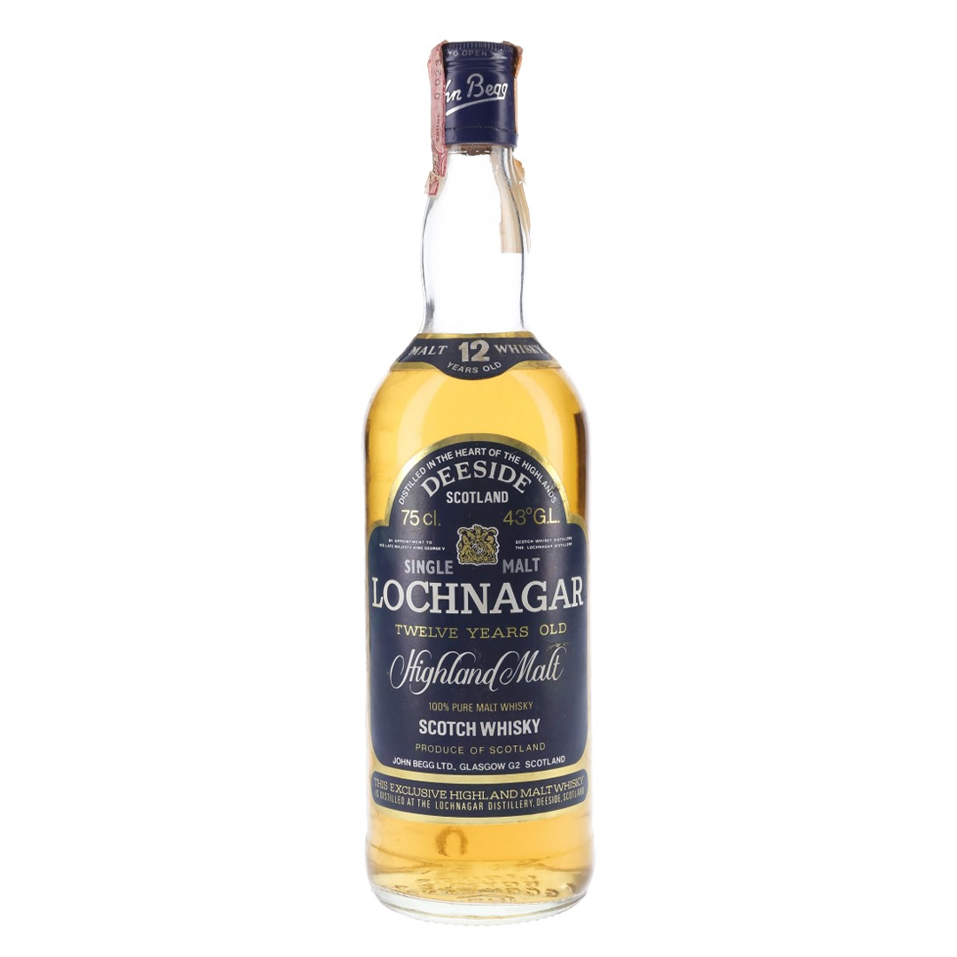 Royal Lochnagar ロイヤルロッホナガー 12年 Deeside表記 1980年代流通品
