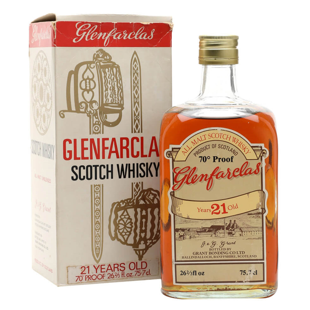 Glenfarclas グレンファークラス 21年 1970年代流通品 – RUDDER ONLINE