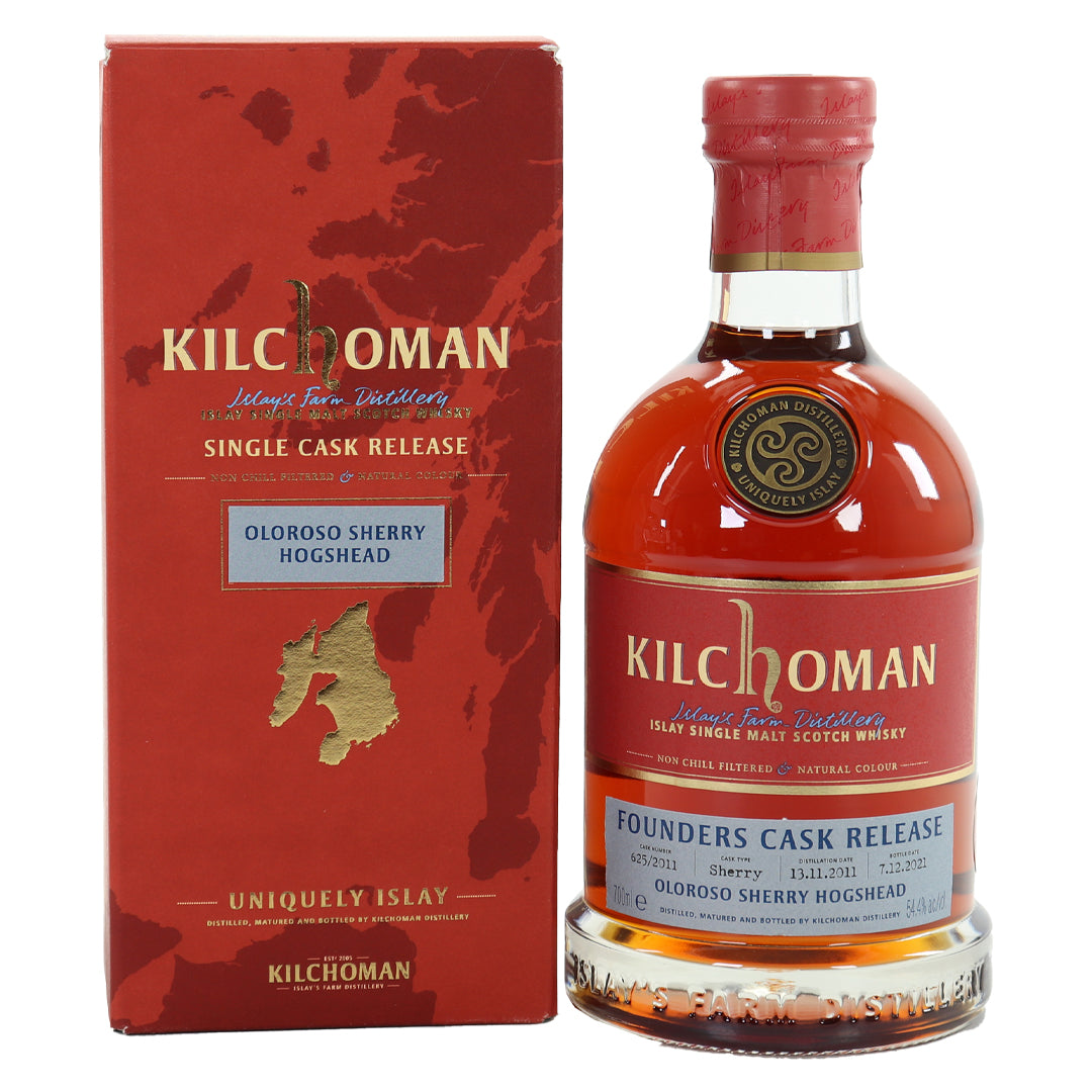 Kilchoman キルホーマン 2010-2021 11年 Founder's Cask