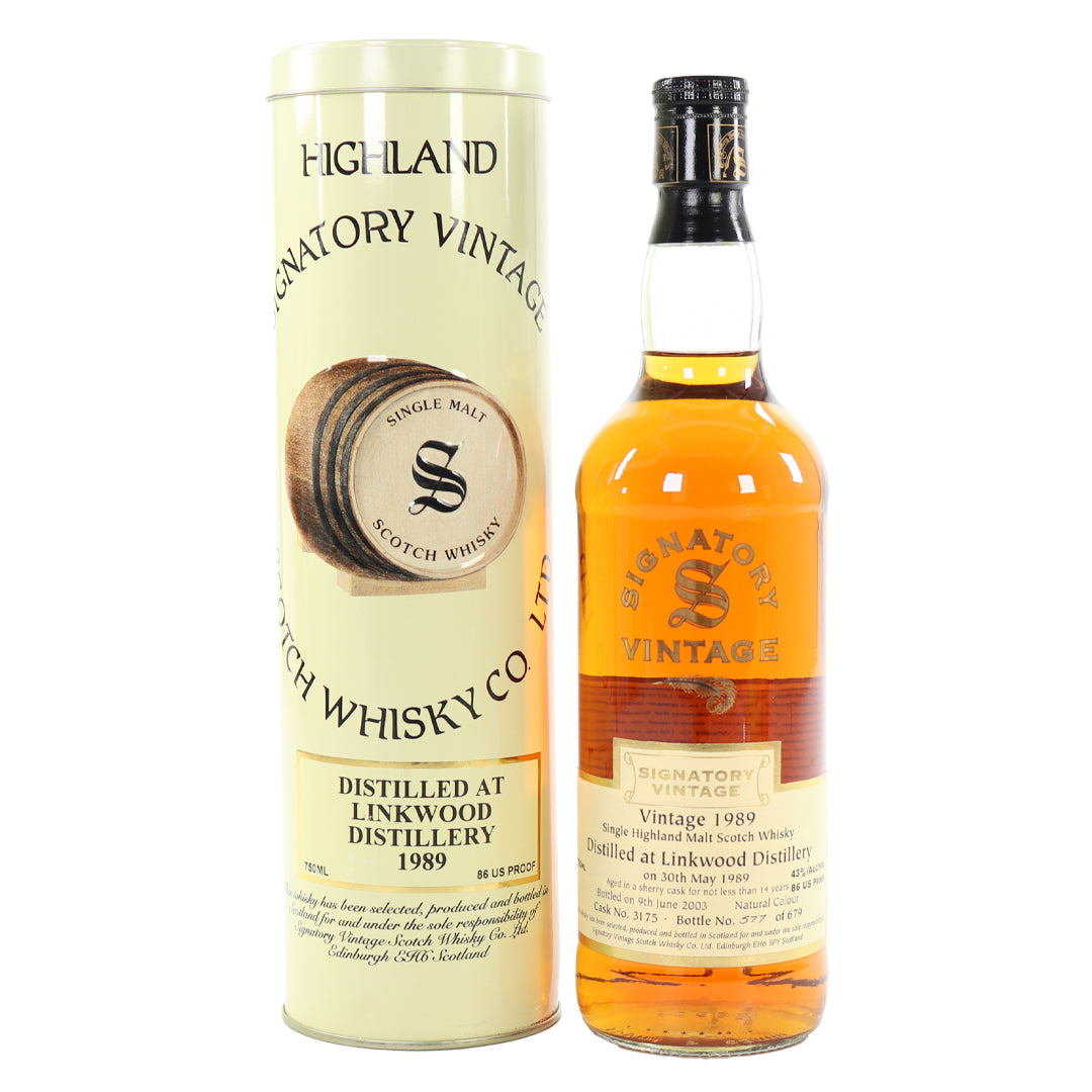 Linkwood リンクウッド 1989 14年 #3175 シグナトリー(75cl