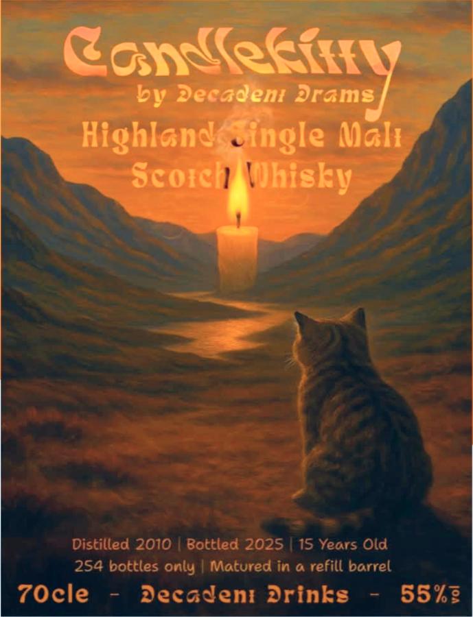 Candlekitty キャンドルキティ 15年 Decadent Drams