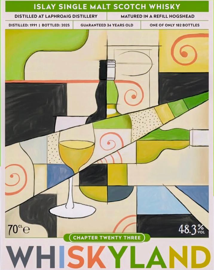 Laphroaig ラフロイグ 1991 34年 Whiskyland Chapter 23