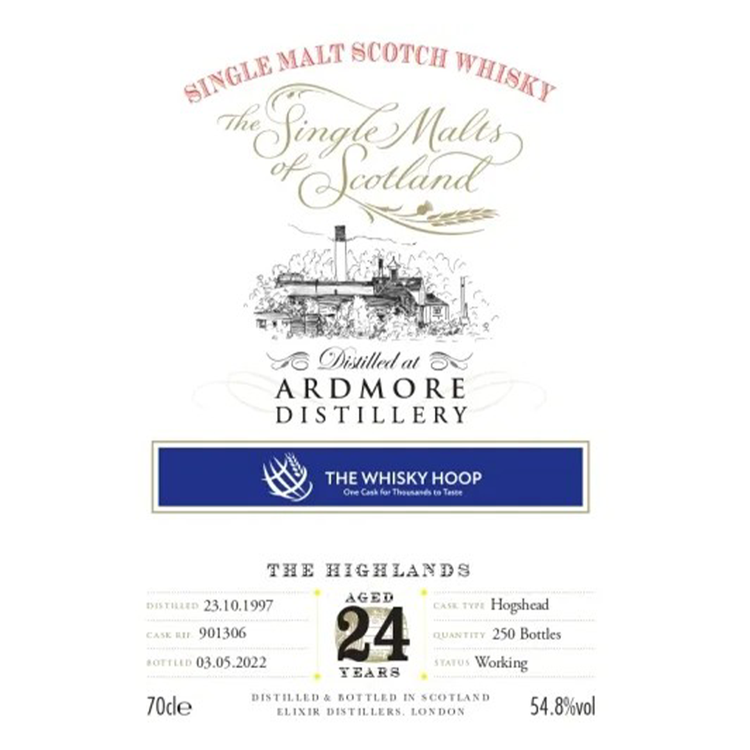 Ardmore アードモア 1997 24年 THE WHISKY HOOP – RUDDER ONLINE SHOP
