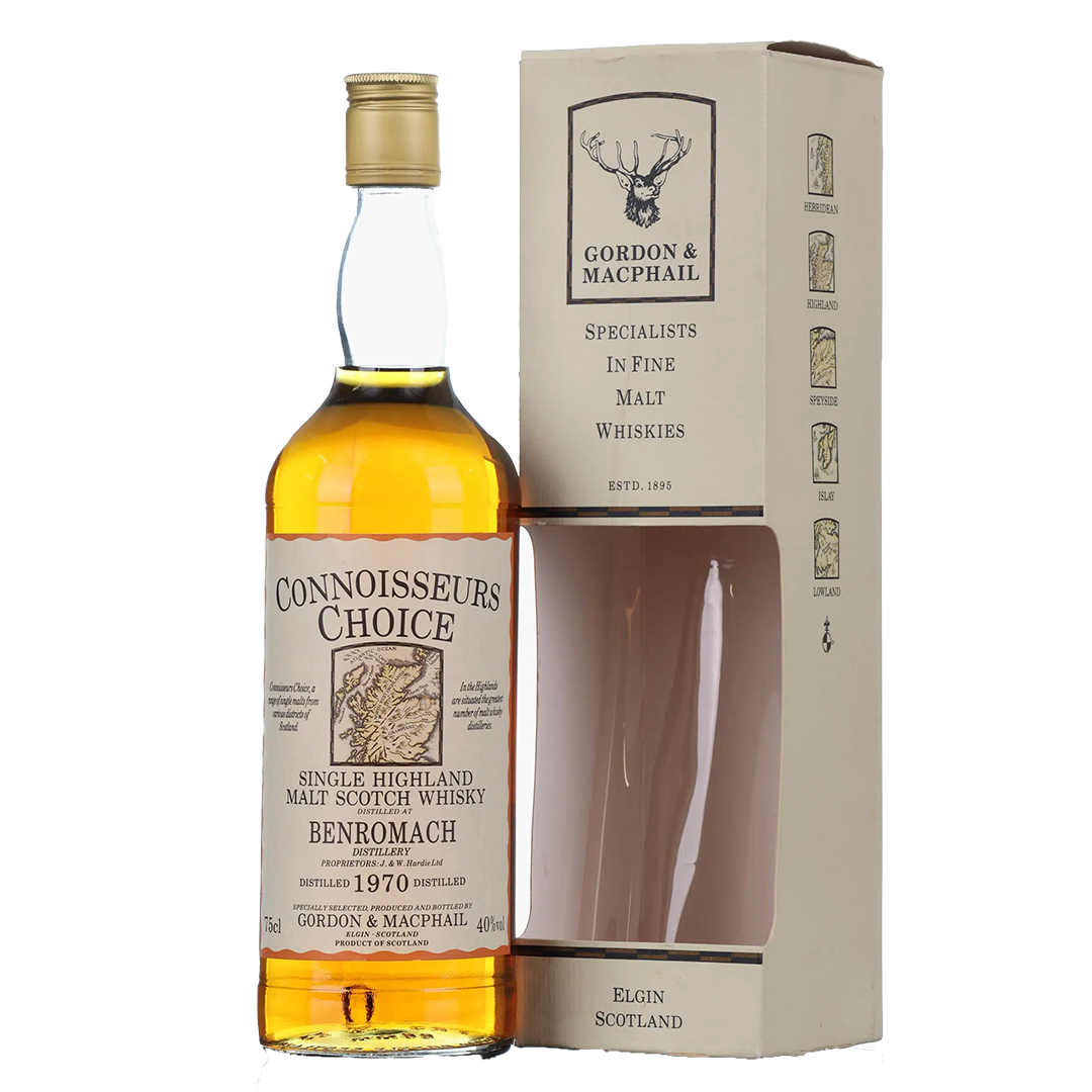 Benromach ベンロマック 1970 GMコニッサーズチョイス クリームマップラベル