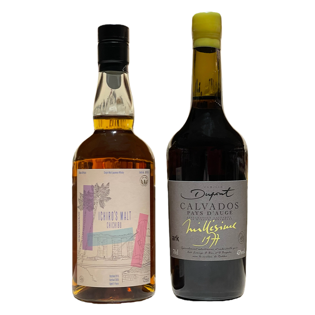 イチローズモルト 2015-2024 9年 & Dupont デュポン 1977 for D.Bespoke