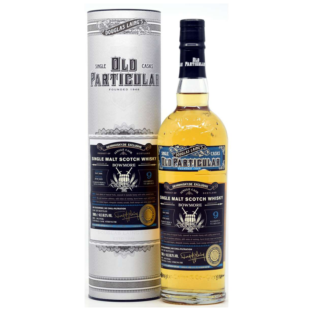 Bowmore ボウモア 2016 9年 Old Particular Douglas Laing for Dein Bowmore ボウモア 2016 9年 Old Particular Douglas Laing for Dein