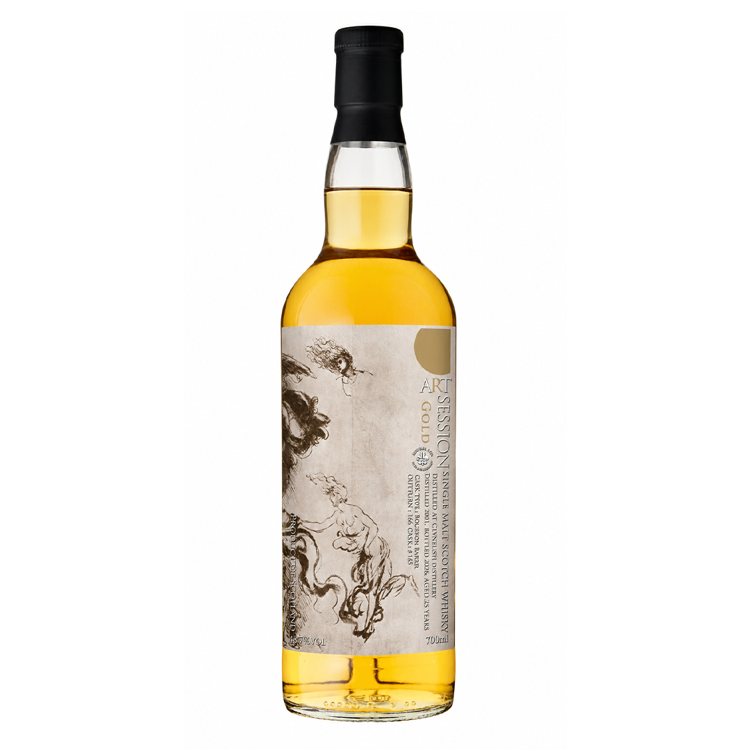 Clynelish クライヌリッシュ 2001 25年 ART SESSION GOLD「RUDDER10周年記念ボトル」