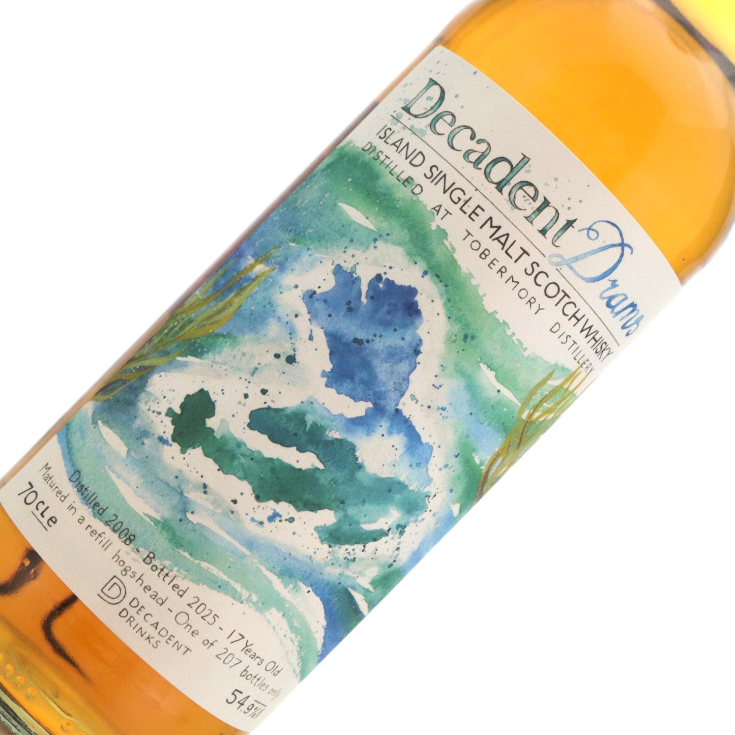 【抽選対象】 Tobermory トバモリー 2008 17年 Decadent Drams