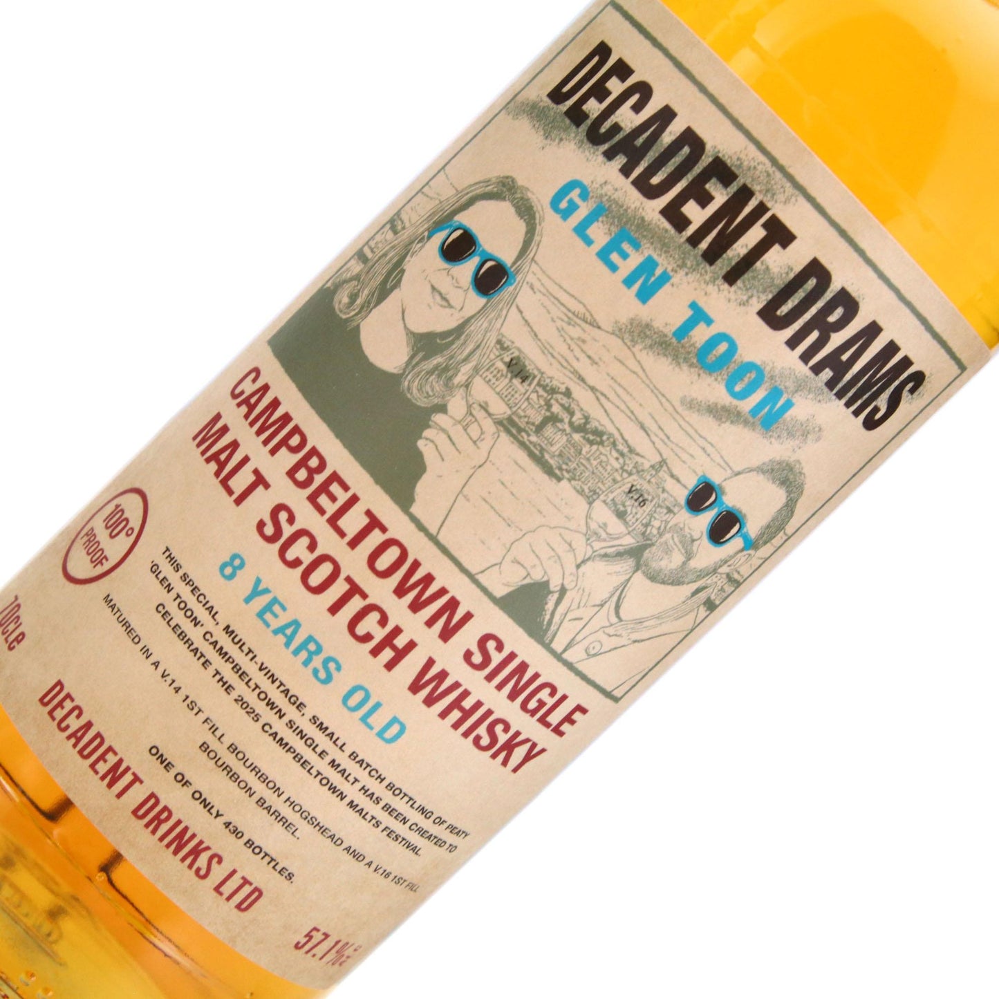 【抽選対象】 Glen Scotia グレンスコシア 2014/2016 8年 Decadent Drams CMF 2025 Exclusive