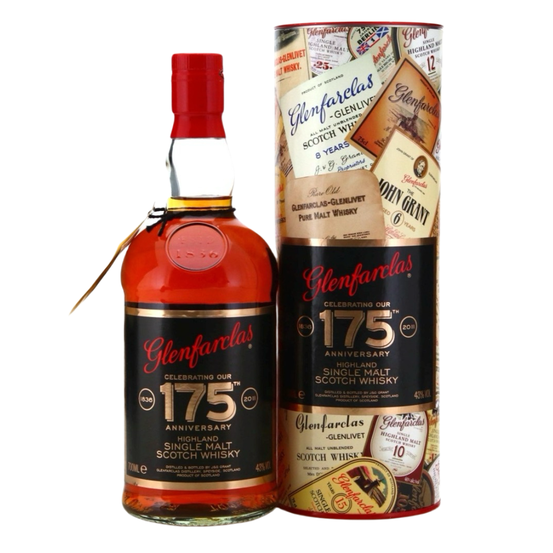 グレンファークラス 175周年 700ml 43%vol. Glenfarclas グレンファークラス 175周年ボトル – RUDDER ONLINE SHOP