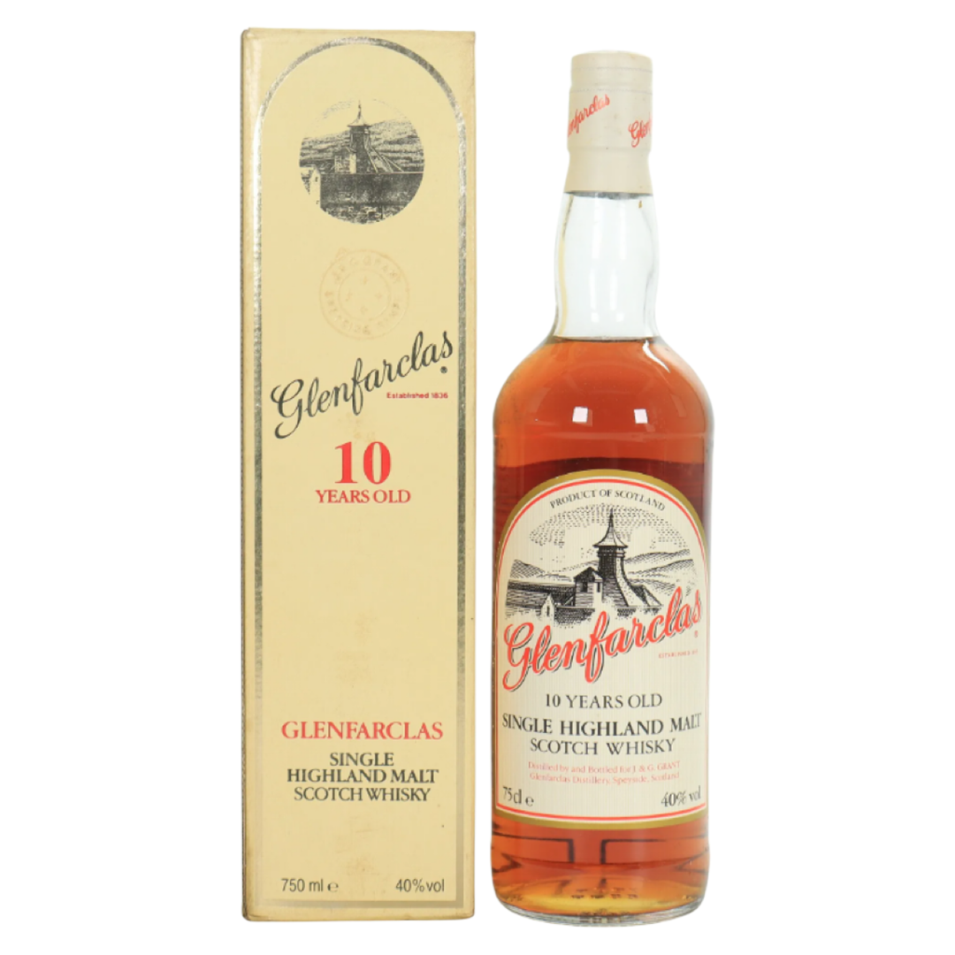 Glenfarclas グレンファークラス 10年 1980年代後半流通品 (750ml/40%)