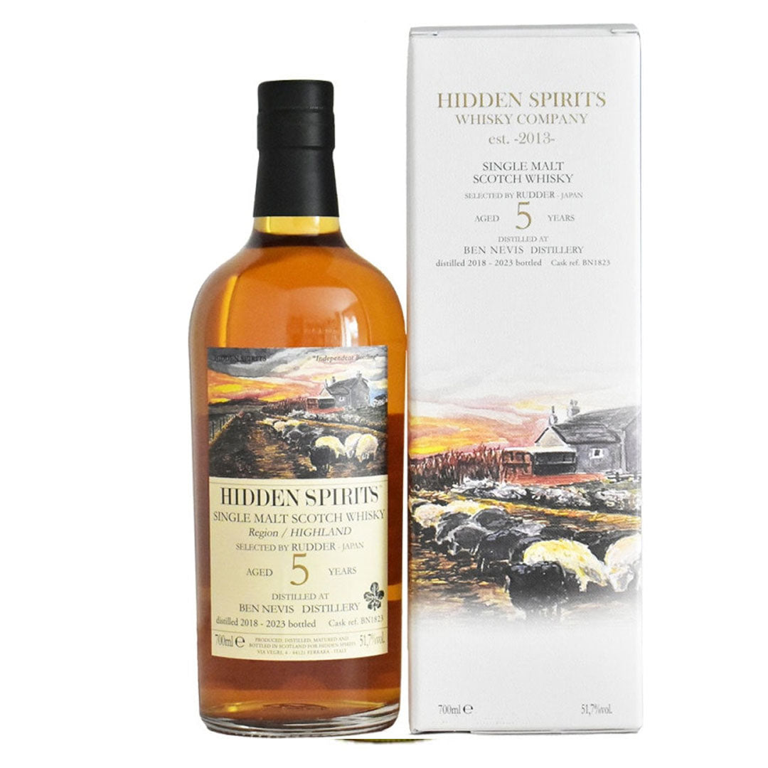 Ben Nevis ベンネヴィス 2018 5年 Hidden Spirits Exclusive for JAPAN