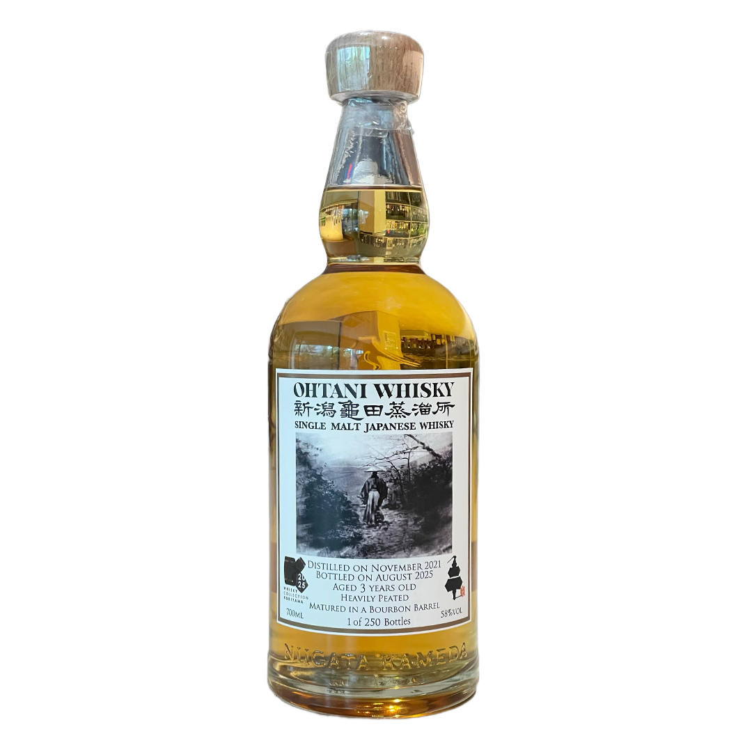 新潟亀田　2021 3年 Kameda 亀田 2021-2025 3年 ヘヴィリーピーテッド ウイスキー