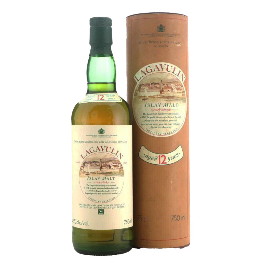 Lagavulin ラガヴーリン 12年 White Horse 1980年代前半流通品