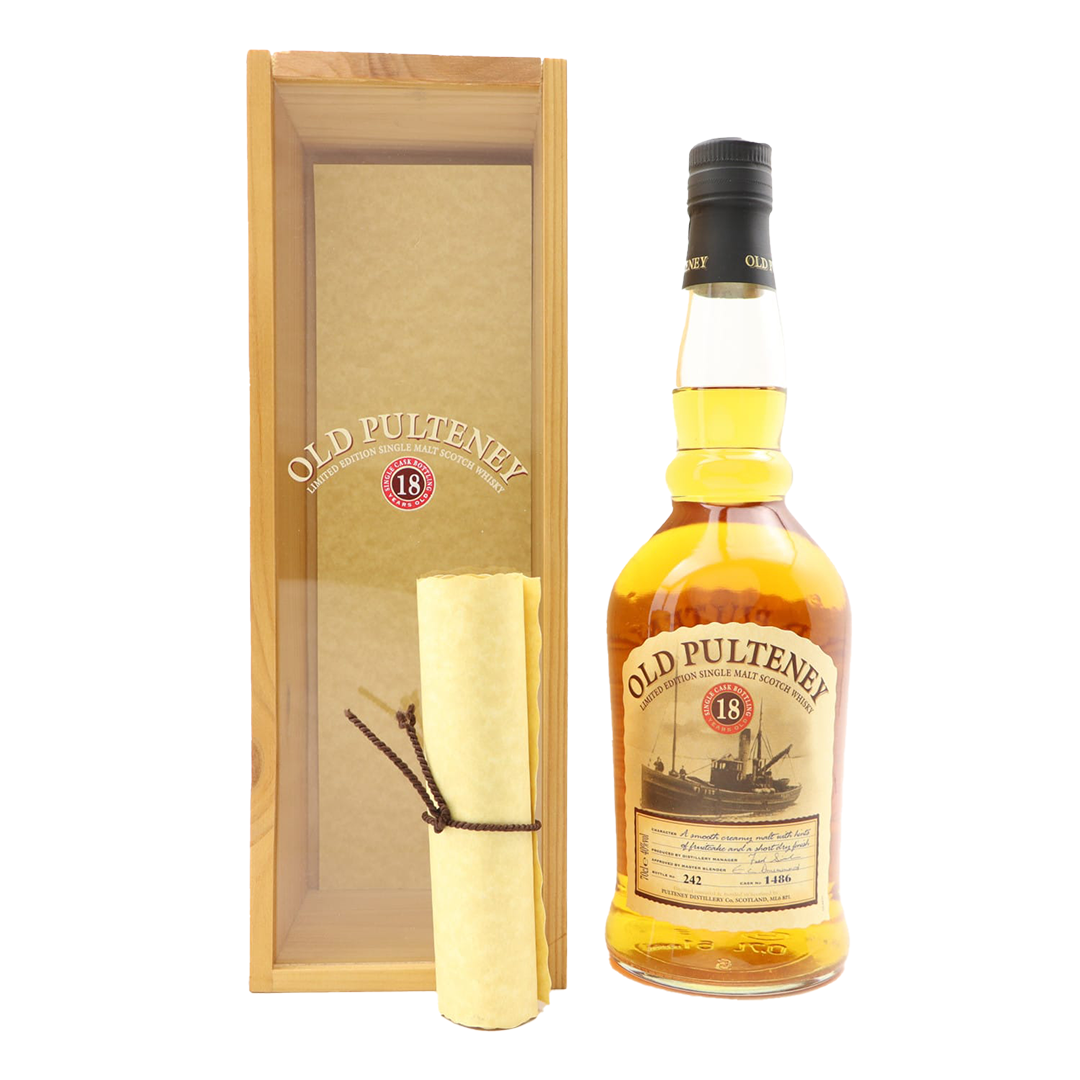 OLD PULTENEY 18年 オールドプルトニー18年 Old Pulteney オールドプルトニー 18年 Single Cask #1486 – RUDDER
