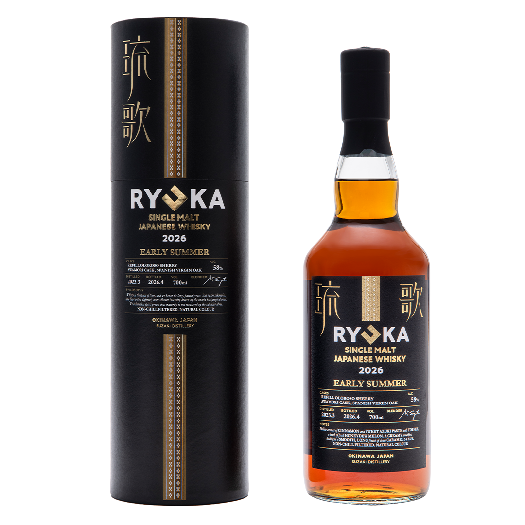 Ryuka 琉歌 SINGLE MALT JAPANESE WHISKY 2026 EARLY SUMMER – RUDDER Ryuka 琉歌 SINGLE MALT JAPANESE WHISKY 2026 EARLY SUMMER – RUDDER