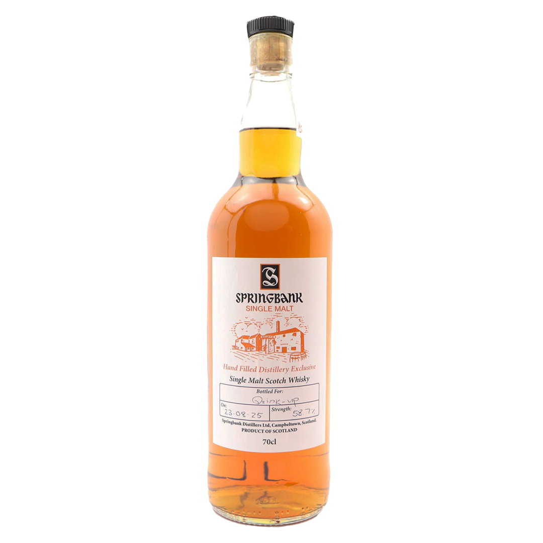 Springbank スプリングバンク ハンドフィルド 蒸溜所限定 (58.7