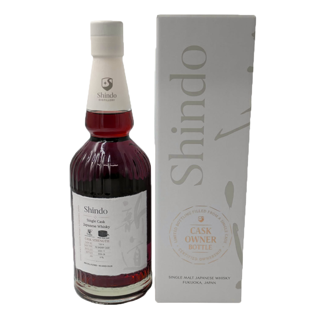 Shindo 新道 2022-2026 3年 #10614 PX Sherry Cask Exclusively for HK