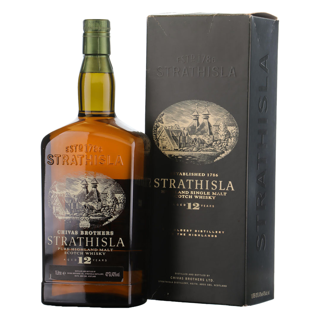 Strathisla ストラスアイラ 12年 1990年代後半~2000年代前半流通品 Strathisla ストラスアイラ 12年 1990年代後半~2000年代前半流通品