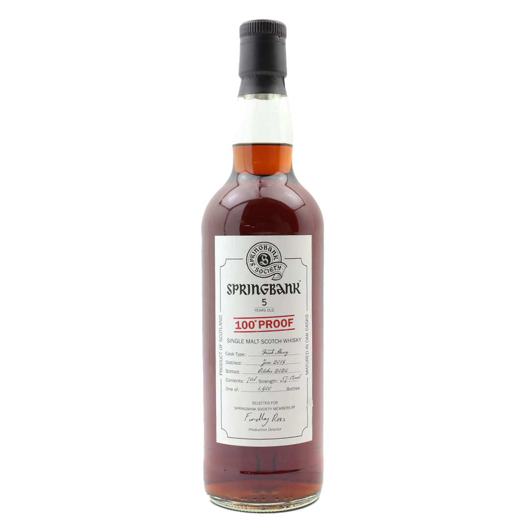 Springbank スプリングバンク 2017 5年 100 PROOF Springbank Society Bottling