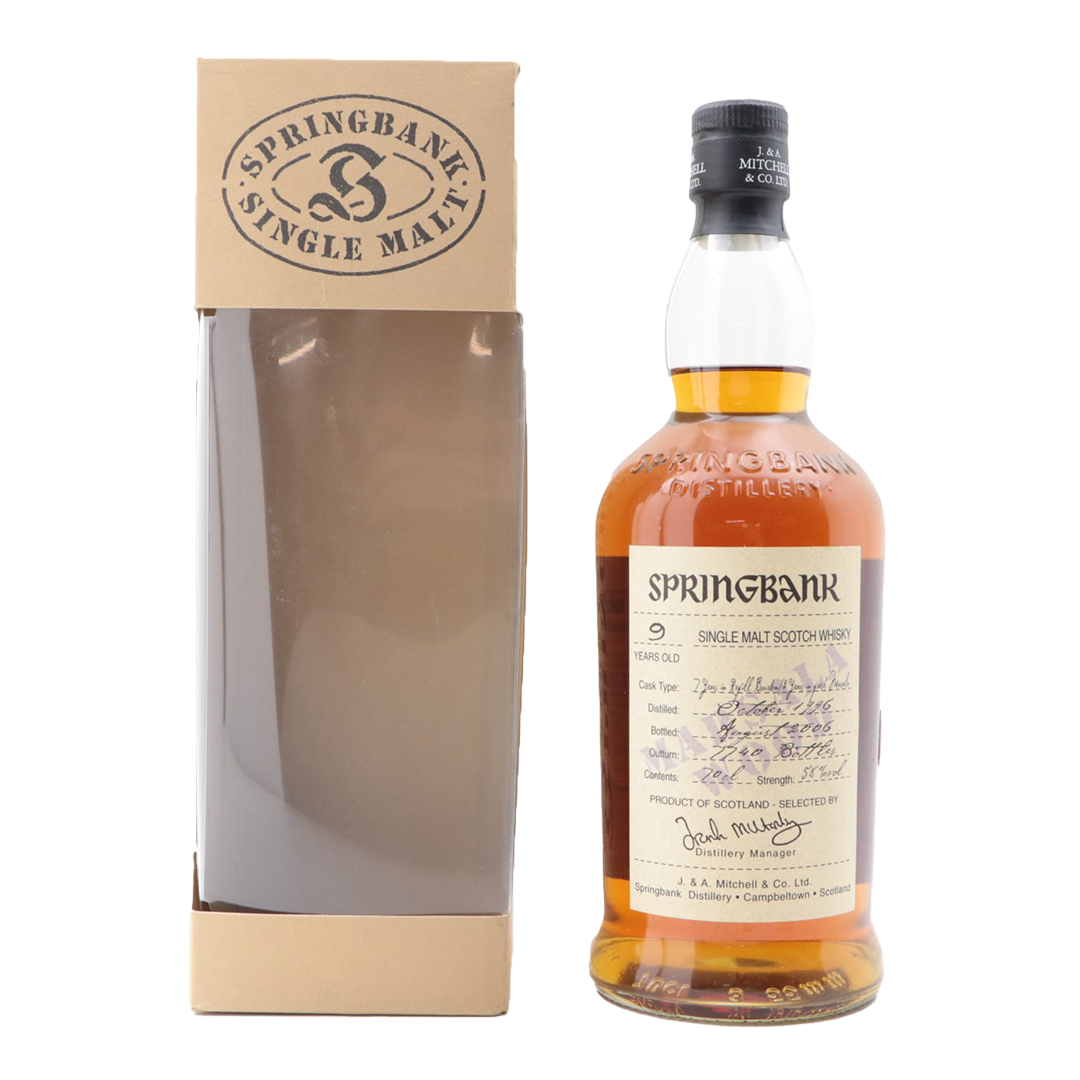 Springbank スプリングバンク 1996 9年 マルサラウッド