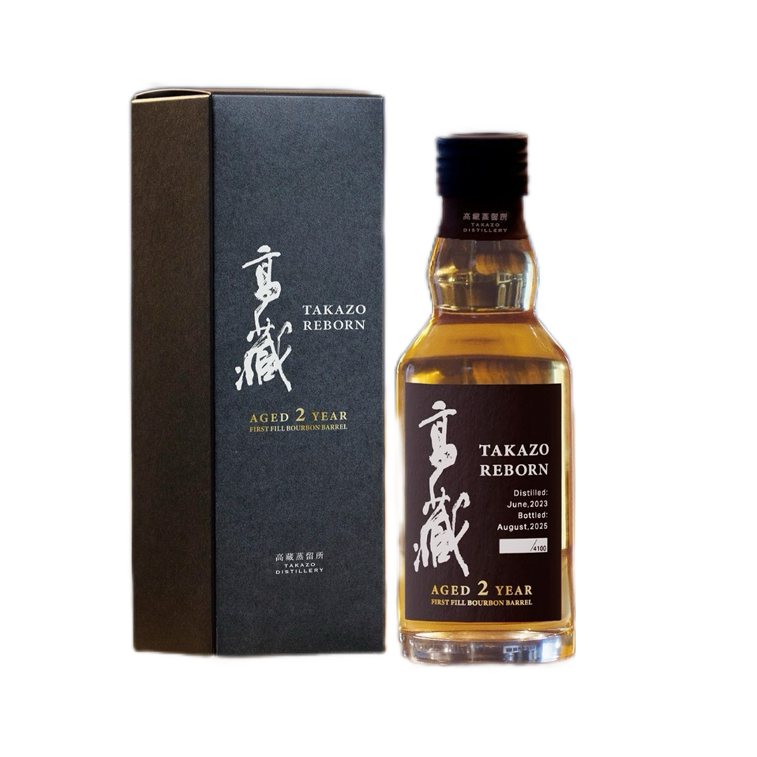Takazo 高藏 REBORN 2年 FIRST FILL BOURBON BARREL