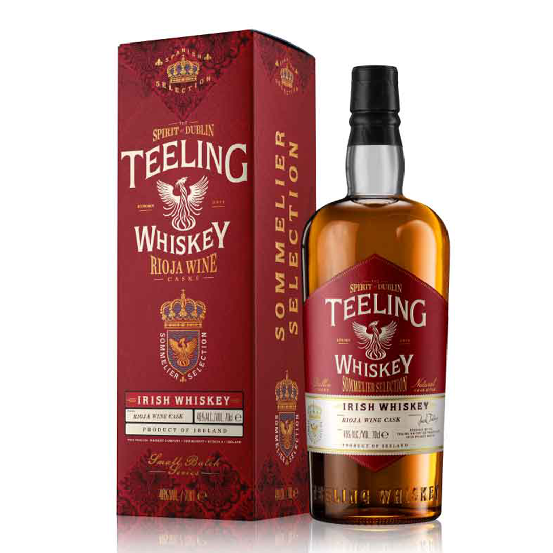 Teeling ティーリング リオハレッドワインカスク スモールバッチ/ソムリエセレクション