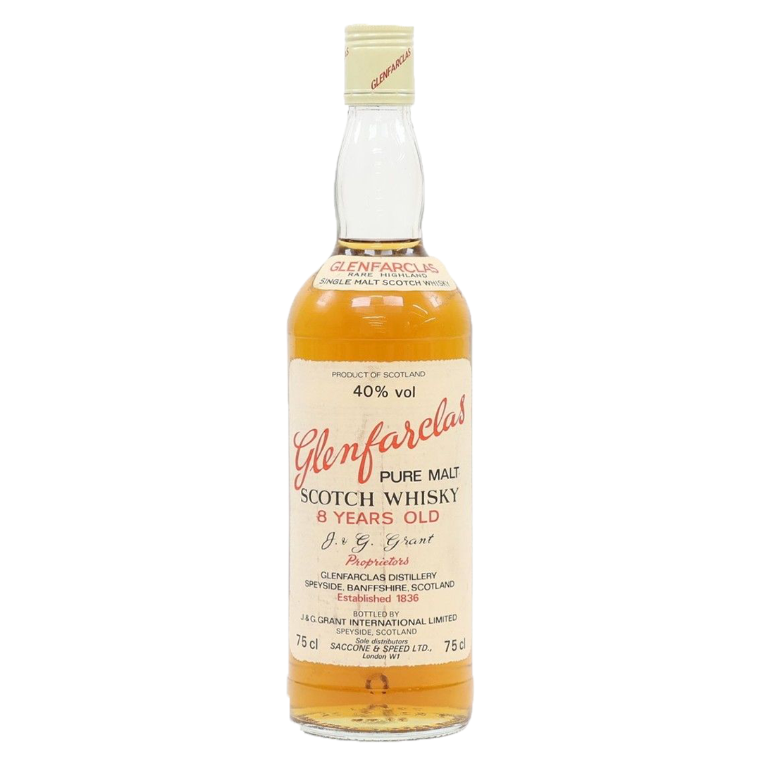 Glenfarclas グレンファークラス 8年 PURE MALT表記 1980年代流通品