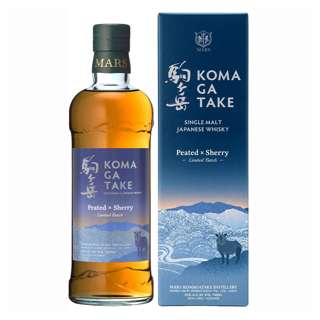 予約商品】Komagatake シングルモルト 駒ヶ岳 Peated × Sherry