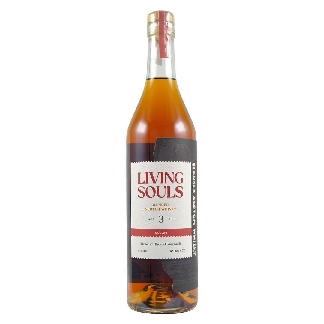 Thompson Bros Collab ブレンデッドスコッチ 3年 Living Souls