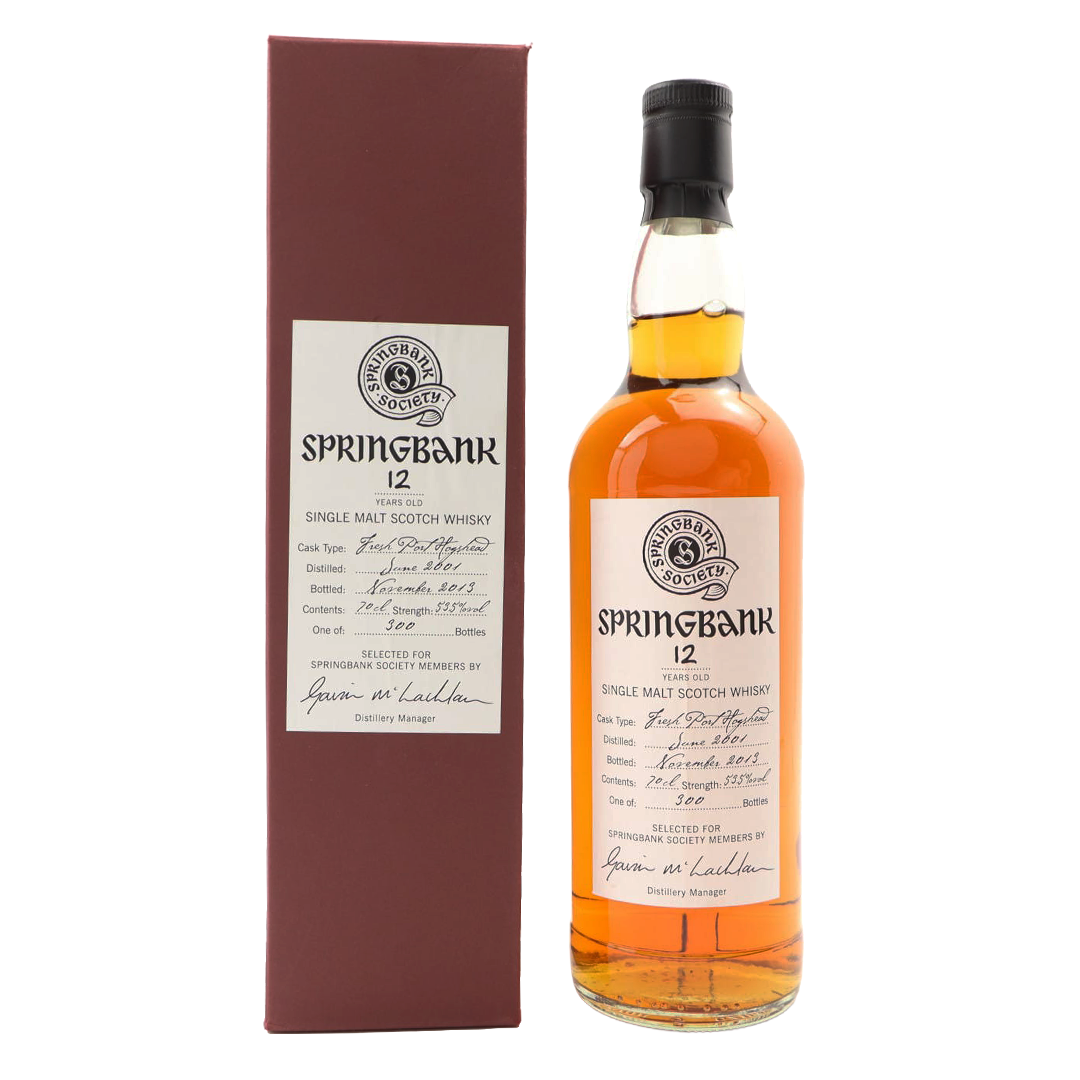Springbank スプリングバンク 2001 12年 ソサエティボトリング