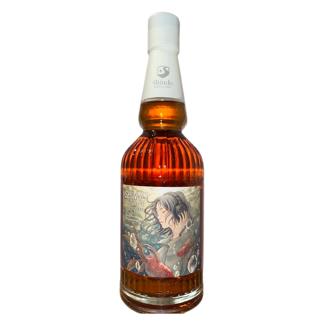 【予約商品】 Shindo 新道蒸留所 シングルカスクウィスキー2023 ミズナラカスク Bar Wstill 6th anniversary