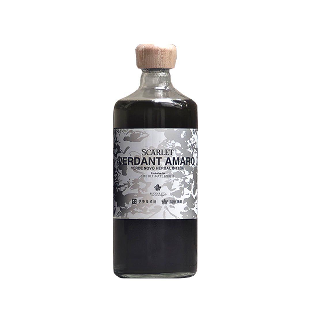 AMAROSアマロスソリューション 伊勢屋酒造x越後薬草x RUDDER VERDANT Amaro Verde Novo Herbal Bitter