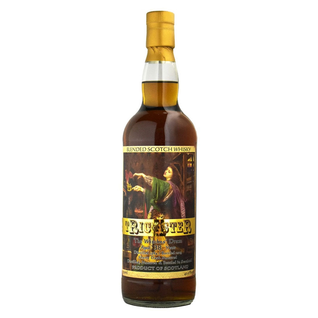 TRICKSTER Blended Scotch Whisky The Witches' Dram「ウィッチズドラム」 1984 38年