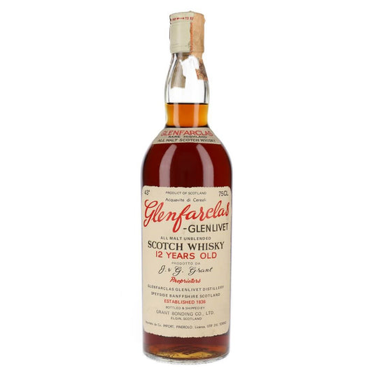 Glenfarclas グレンファークラス 12年 1970年代後半流通品 (750ml/43%)