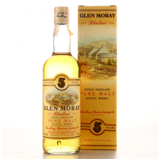 Glen Moray グレンマレイ 5年 1980年代流通品 Pure Malt表記