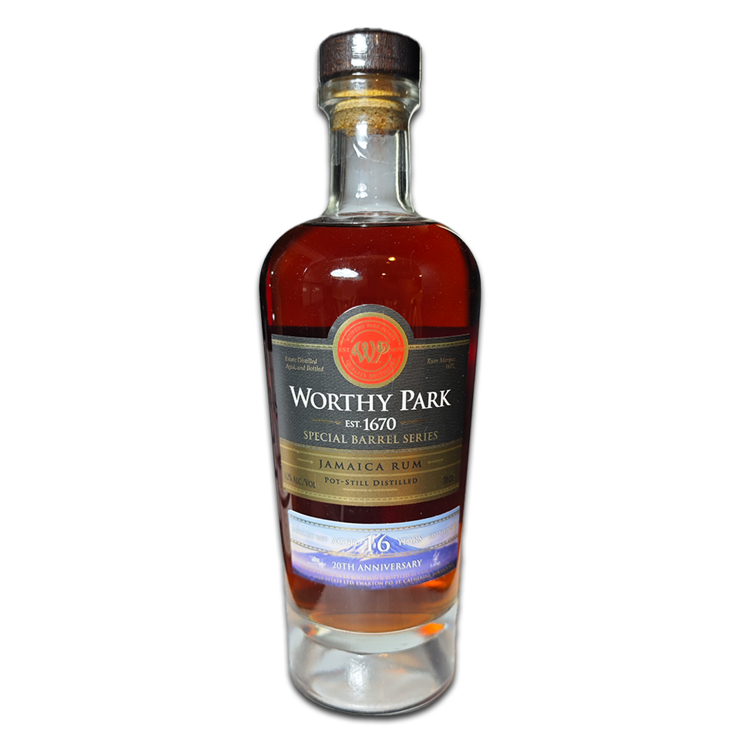 WORTHY PARK Single Barrel 2007 16YO BAR LAMP & One Many 20TH ANNIVERSARY