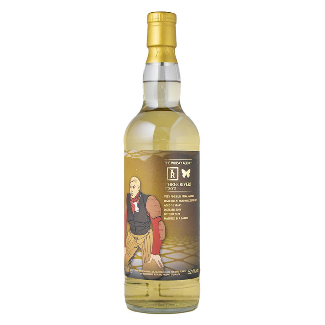 Monymusk Jamaican Rum ジャマイカラム モニマスク 2004 16年 TWA&スリーリバーズ アートワーク "