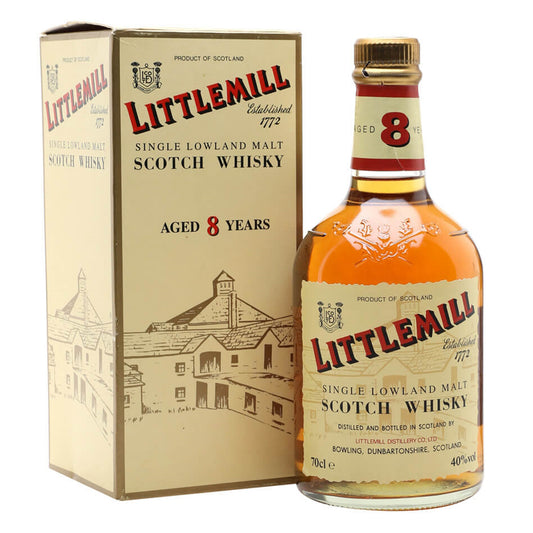 Littlemill リトルミル 8年 1990年代流通品 クリア瓶