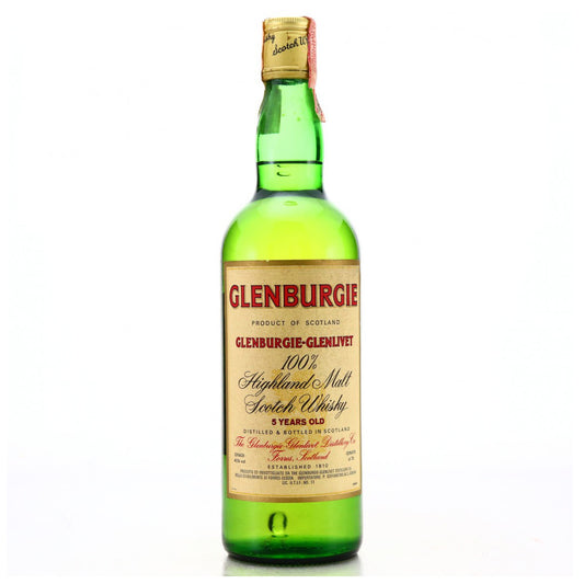 Glenburgie グレンバーギ 5年 1980年代イタリア流通品 100%MALT表記