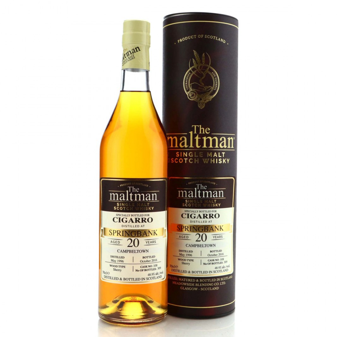 Springbank スプリングバンク 1996 Maltman 20 Year Old / Cigarro