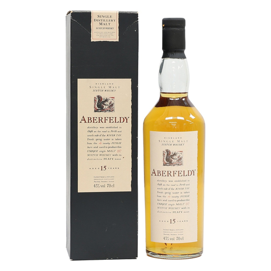 Aberfeldy アバフェルディ 15年 UD 花と動物シリーズ