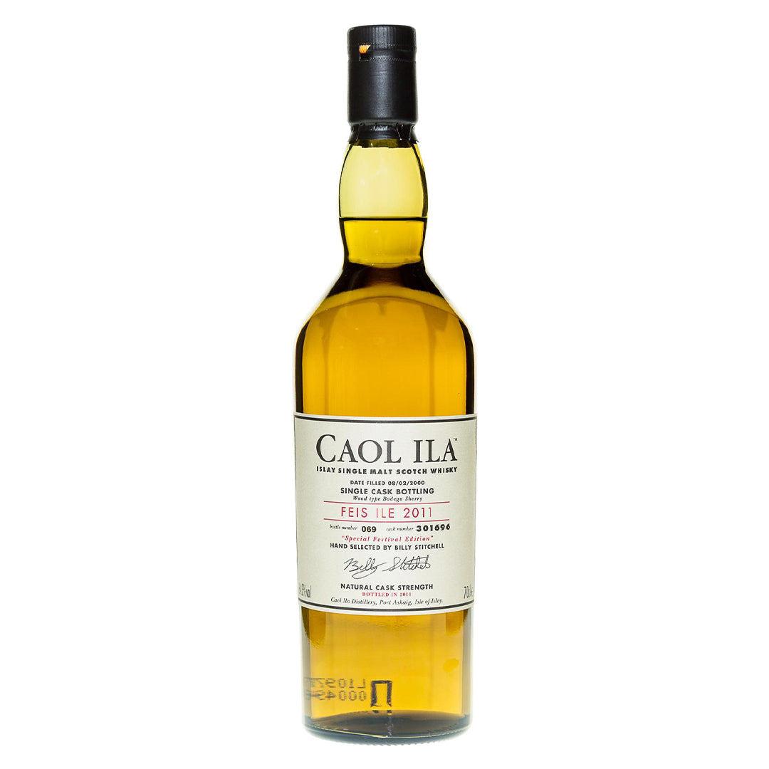 Caol Ila カリラ 2000-2011 シングルカスク#301696 Feis Ile 2011